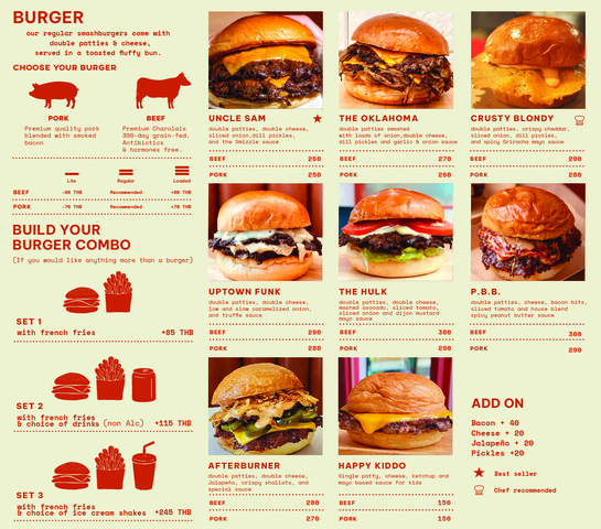Smizzle Burger - Central Embassy