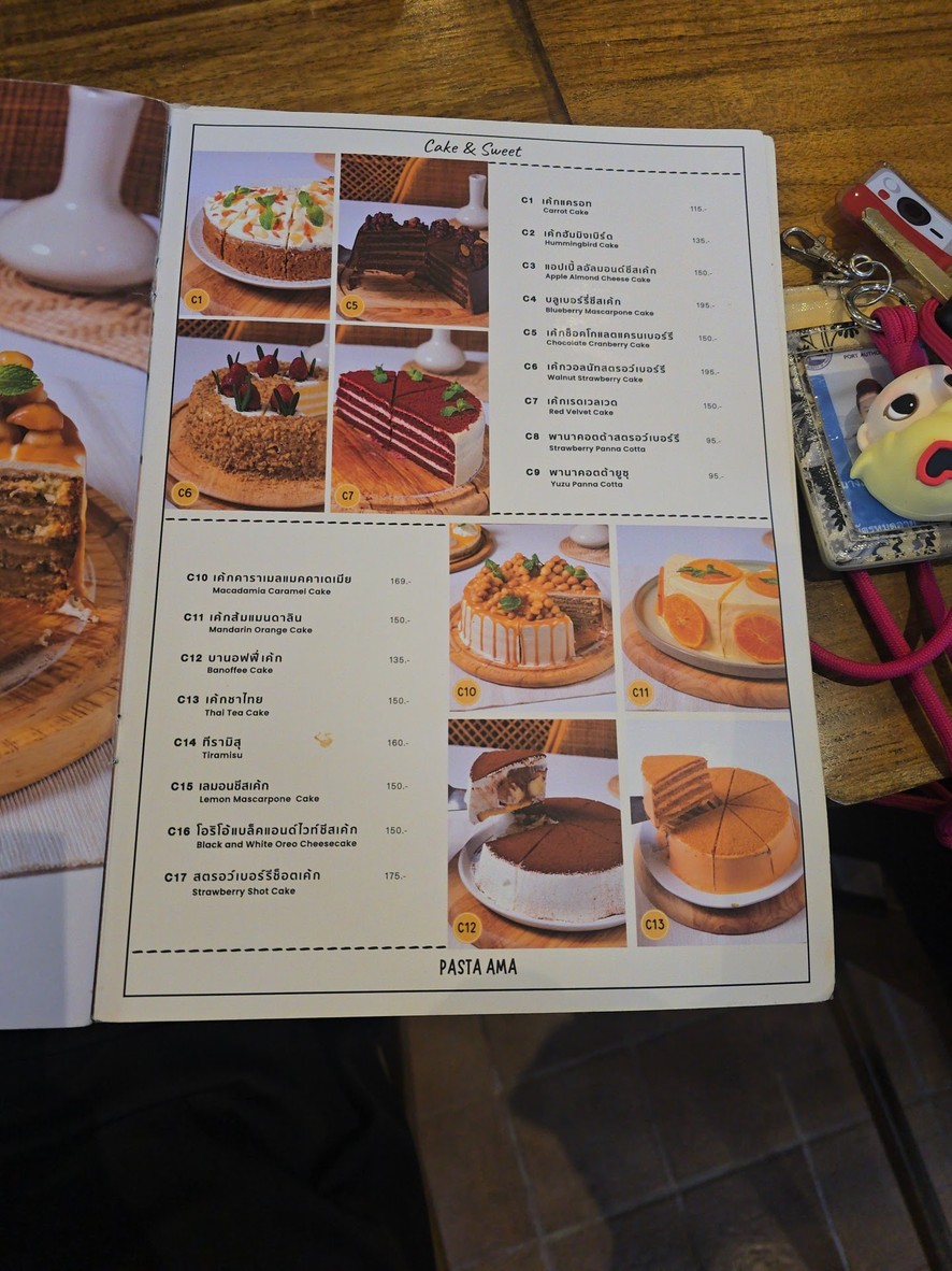 Pasta Ama Sathorn menu 6