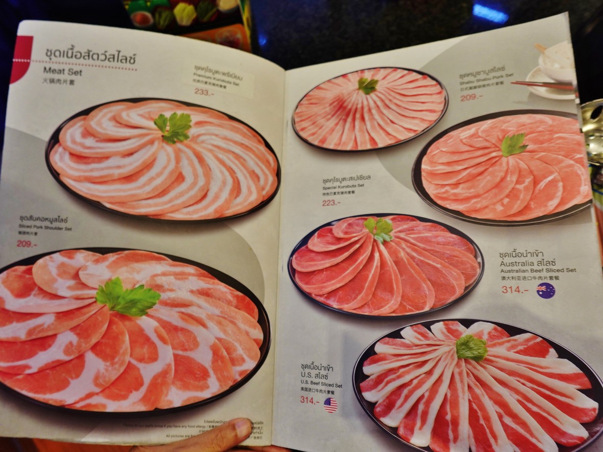 MK Restaurants menu 1