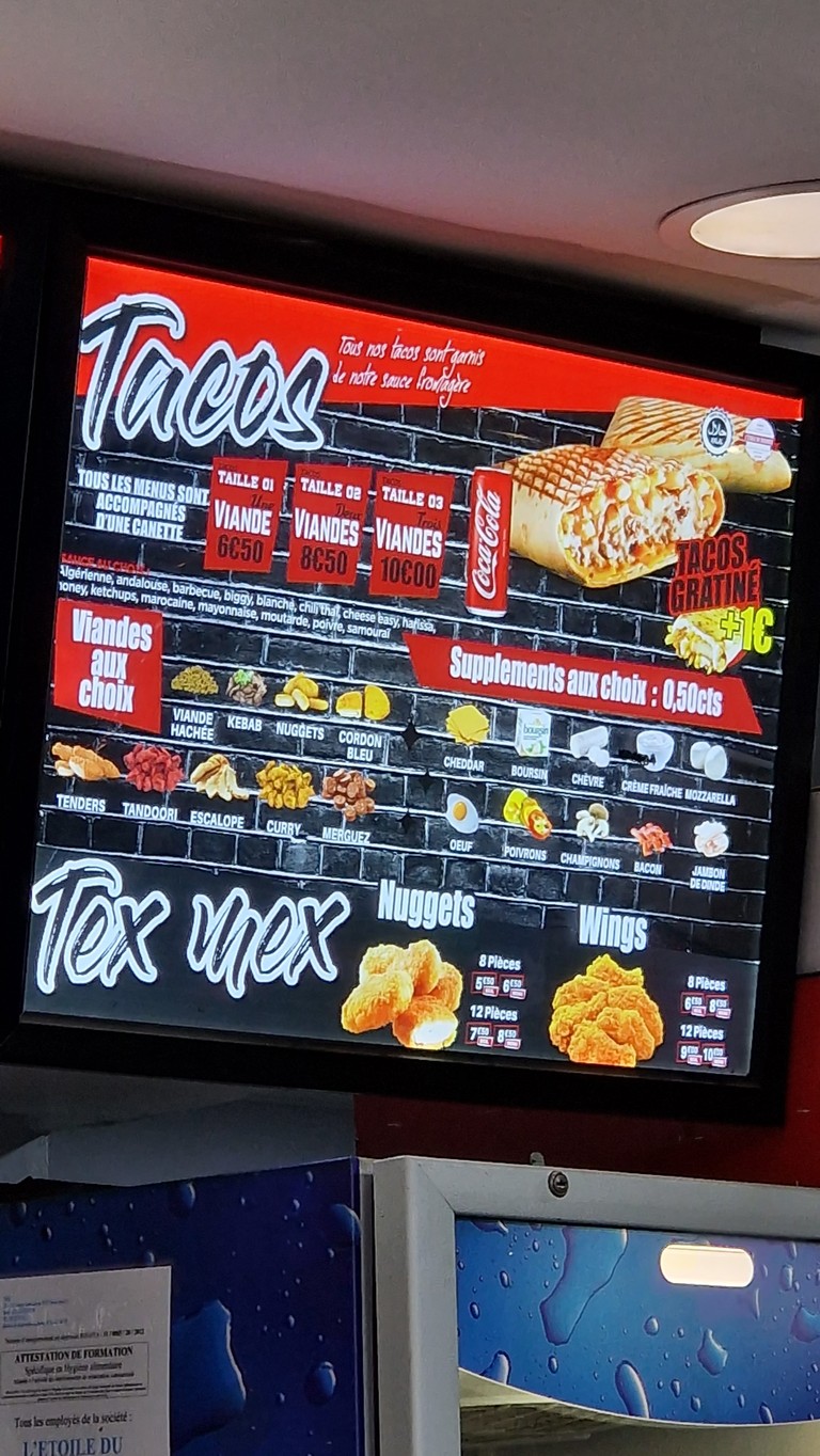 L'Entracte menu 2