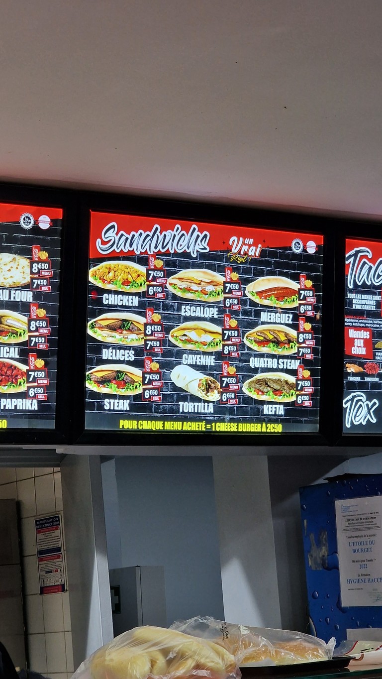 L'Entracte menu 5