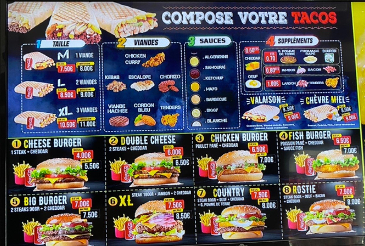 FINO PIZZA menu 2