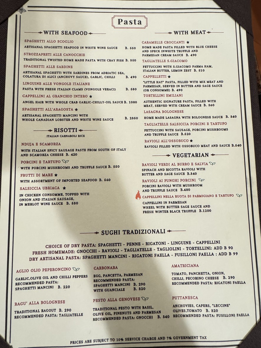 Il Bolognese menu 2