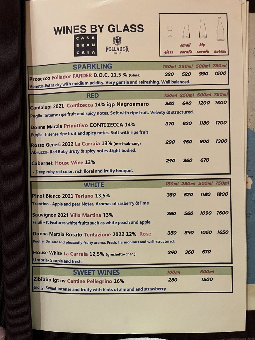 Il Bolognese menu 6