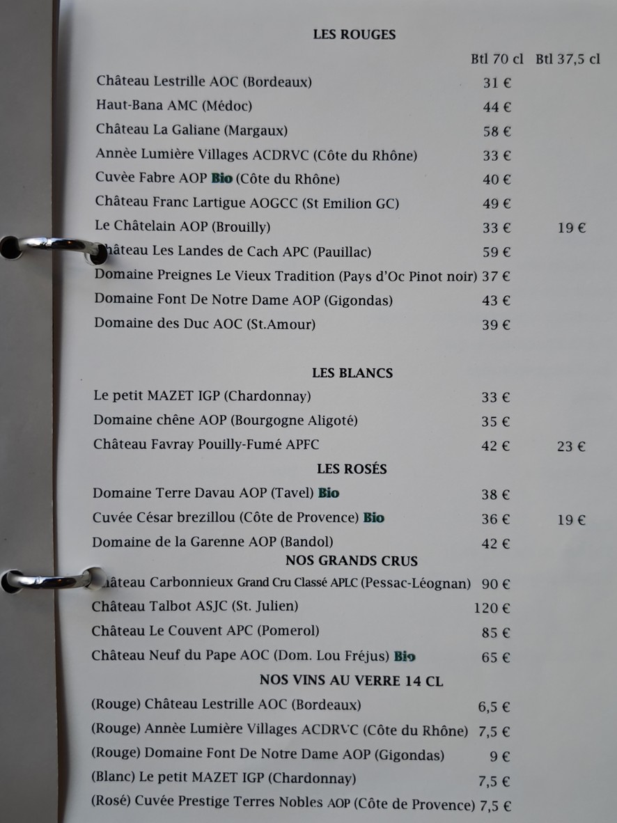 Khun Akorn International menu 4
