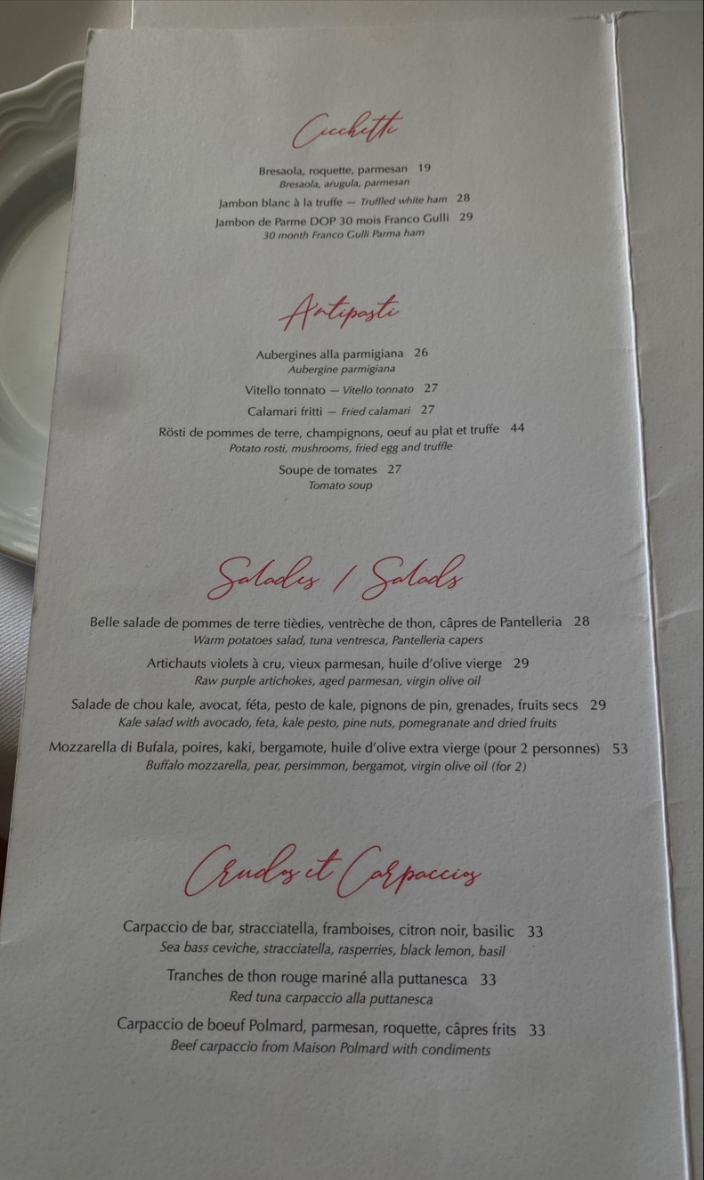 Loulou menu 2