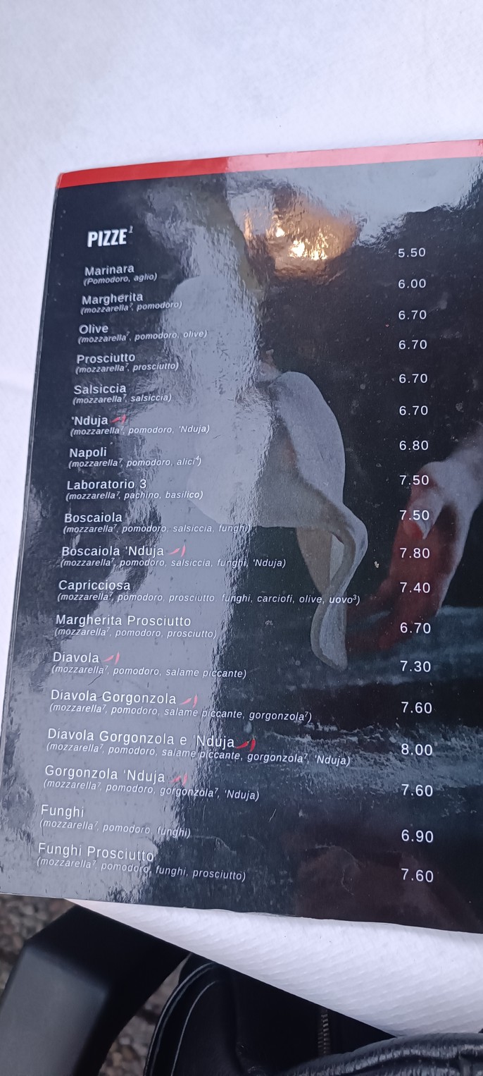 Laboratorio 3 menu 3