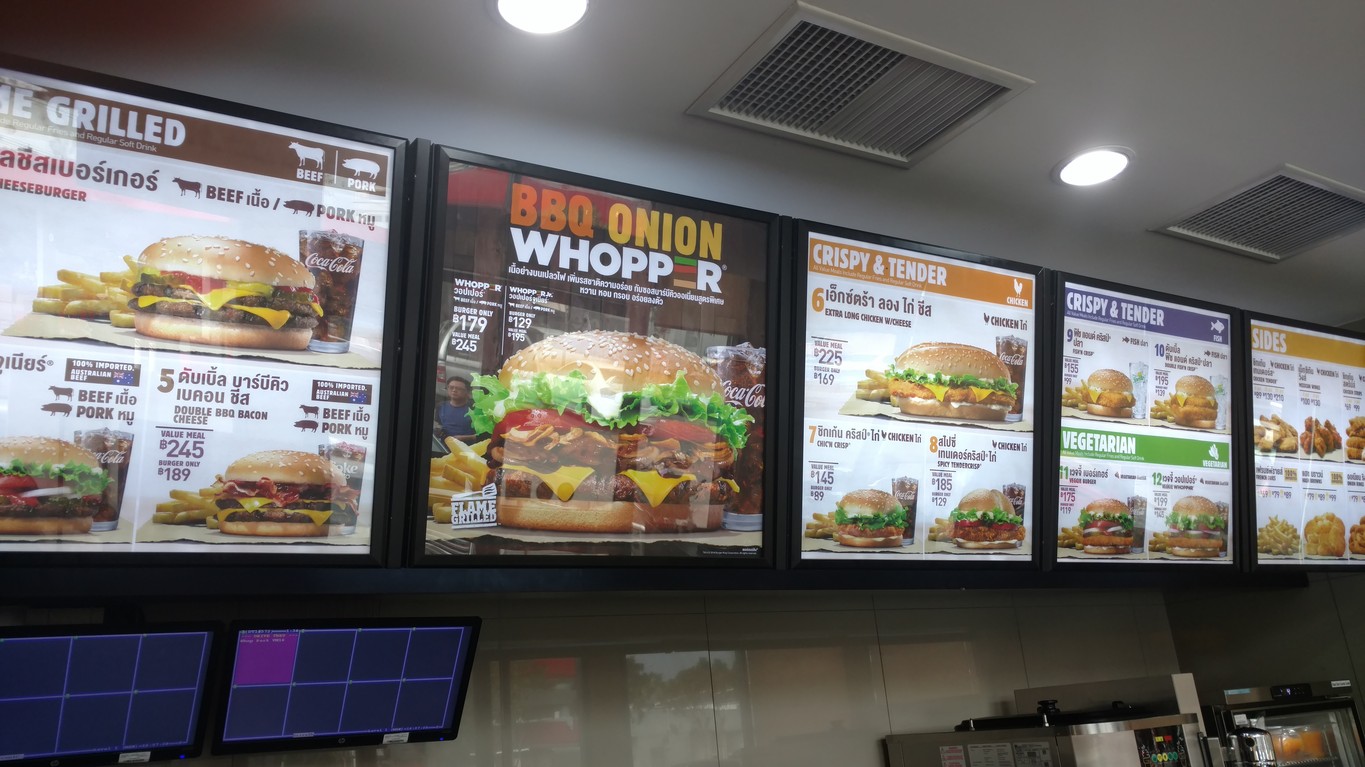 Burger King - Caltex Gas Station Prachanukul (Drive thru) menu 1