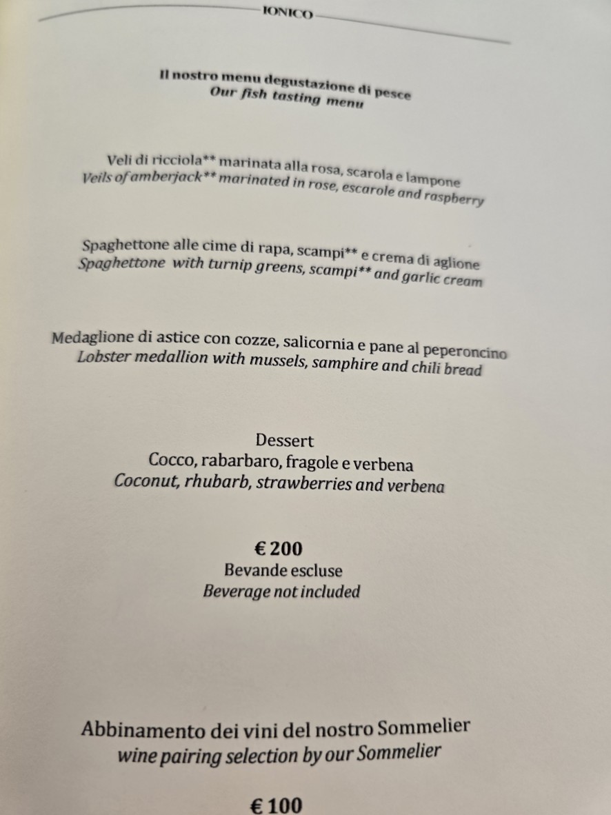 Aroma menu 3