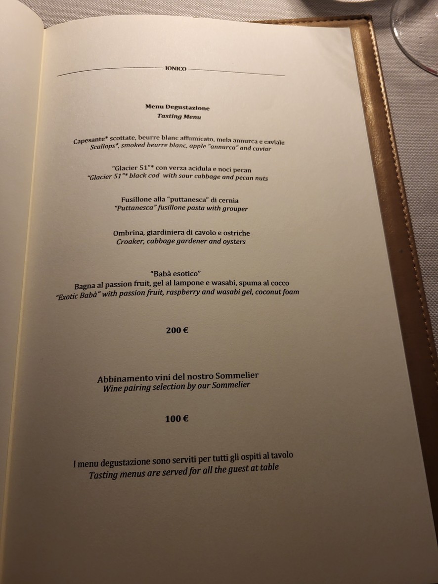 Aroma menu 5