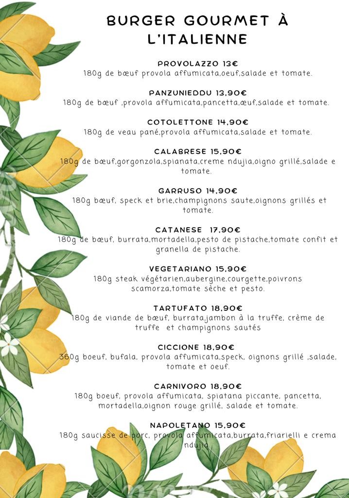 Trattoria Golosino menu 4