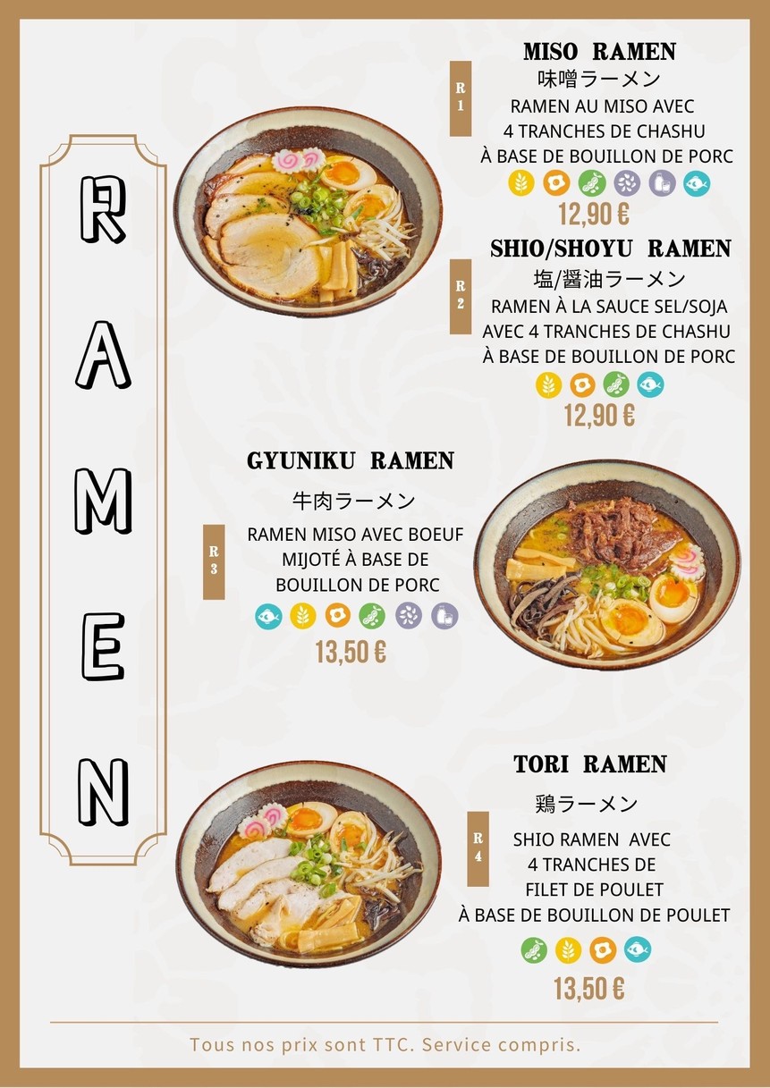 Genki menu 2