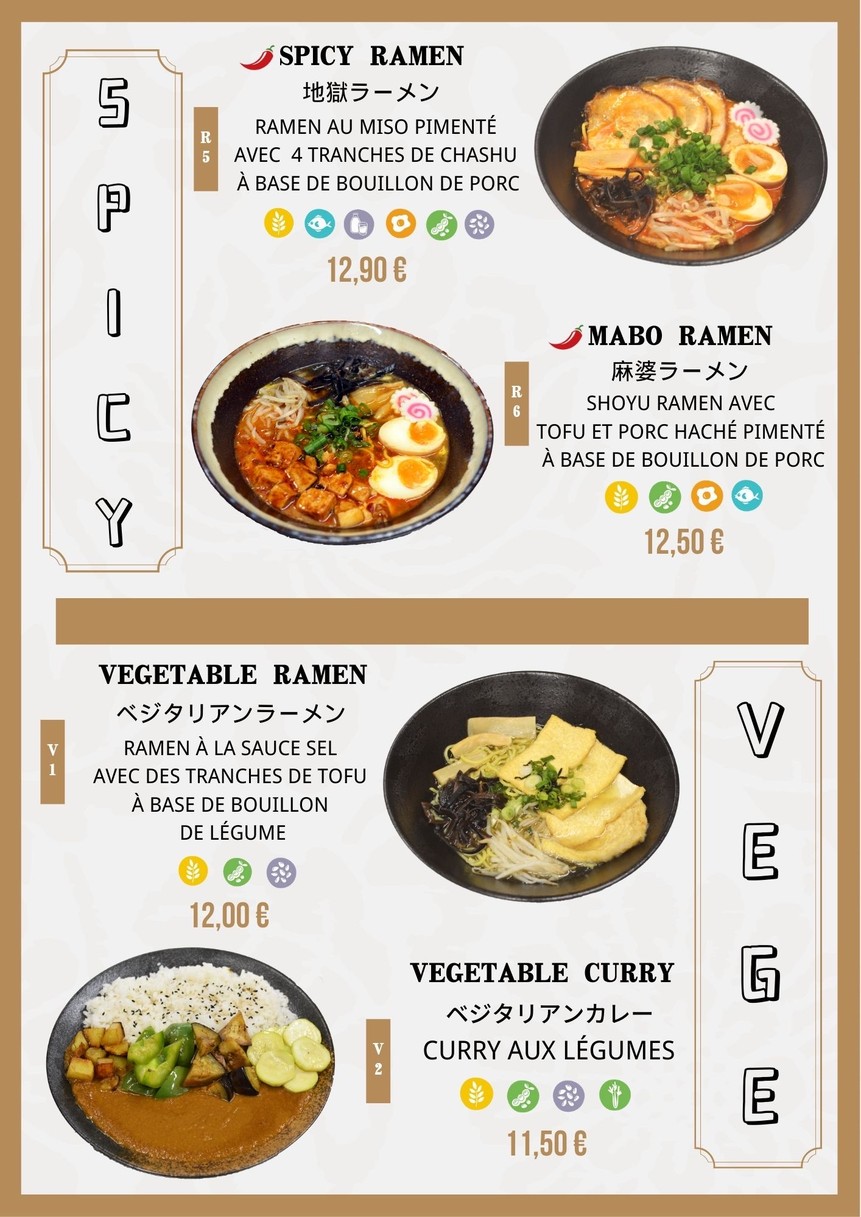 Genki menu 3