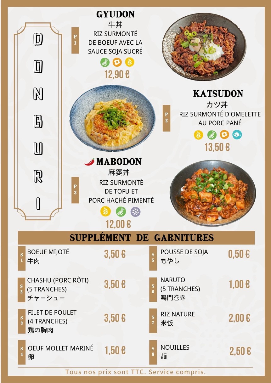 Genki menu 4