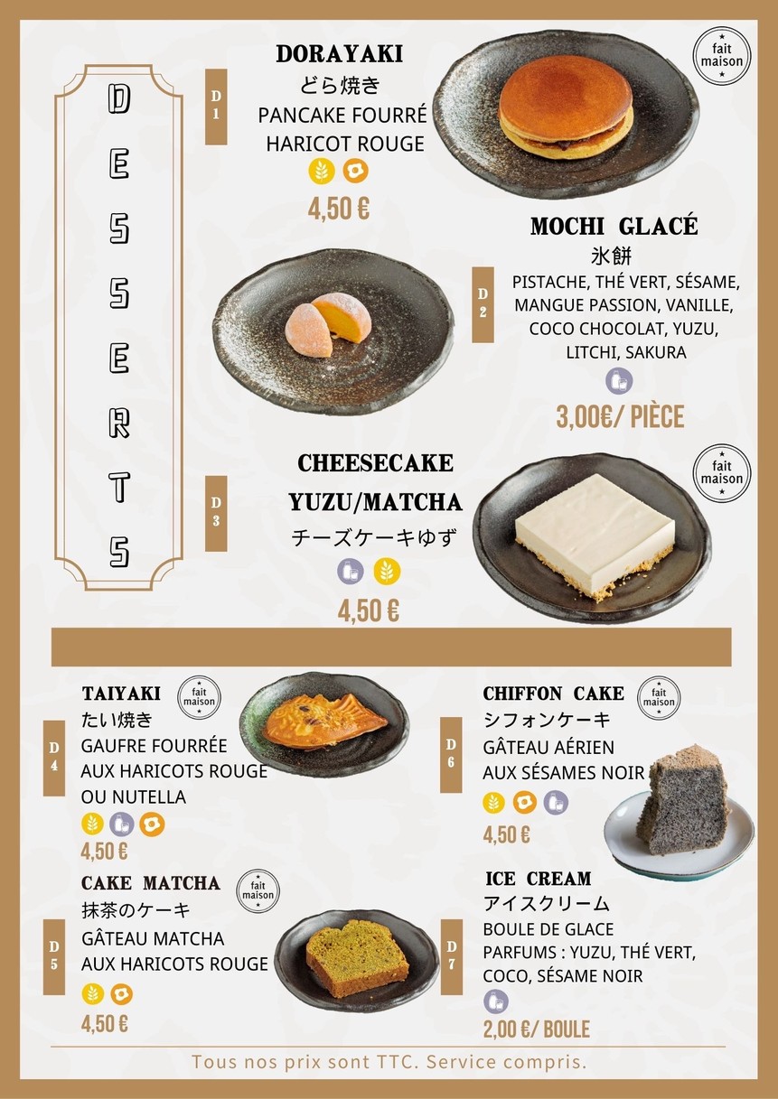Genki menu 7