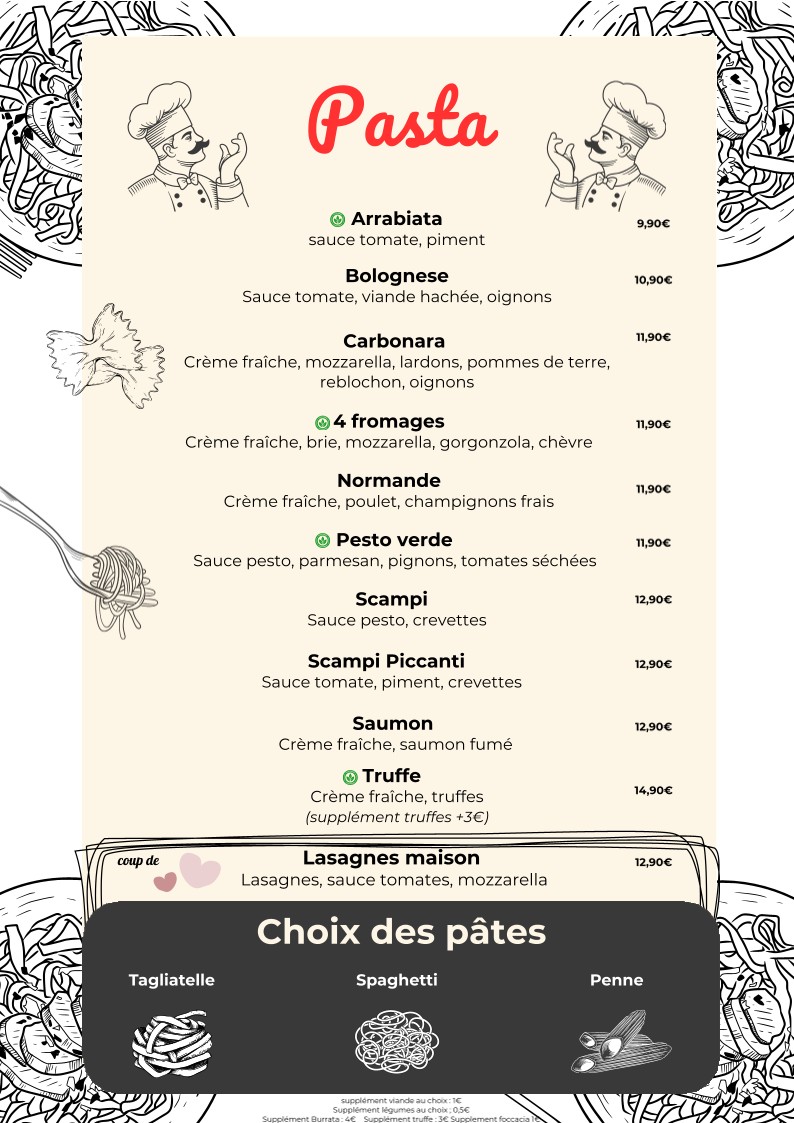 Restaurant Pizzeria O'Fresco menu 4