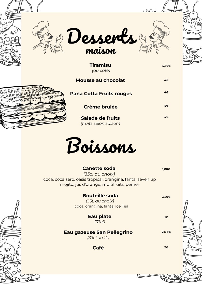 Restaurant Pizzeria O'Fresco menu 5