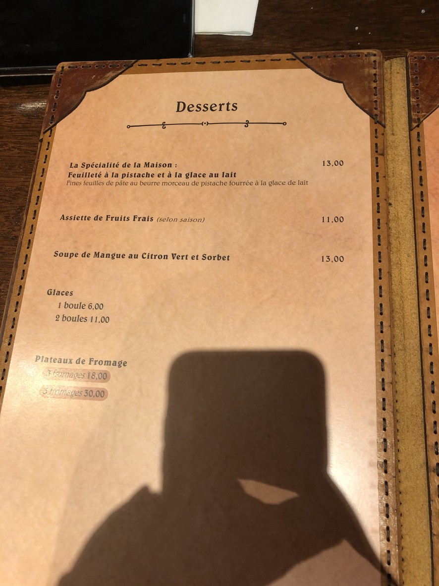 Beef Cut menu 4