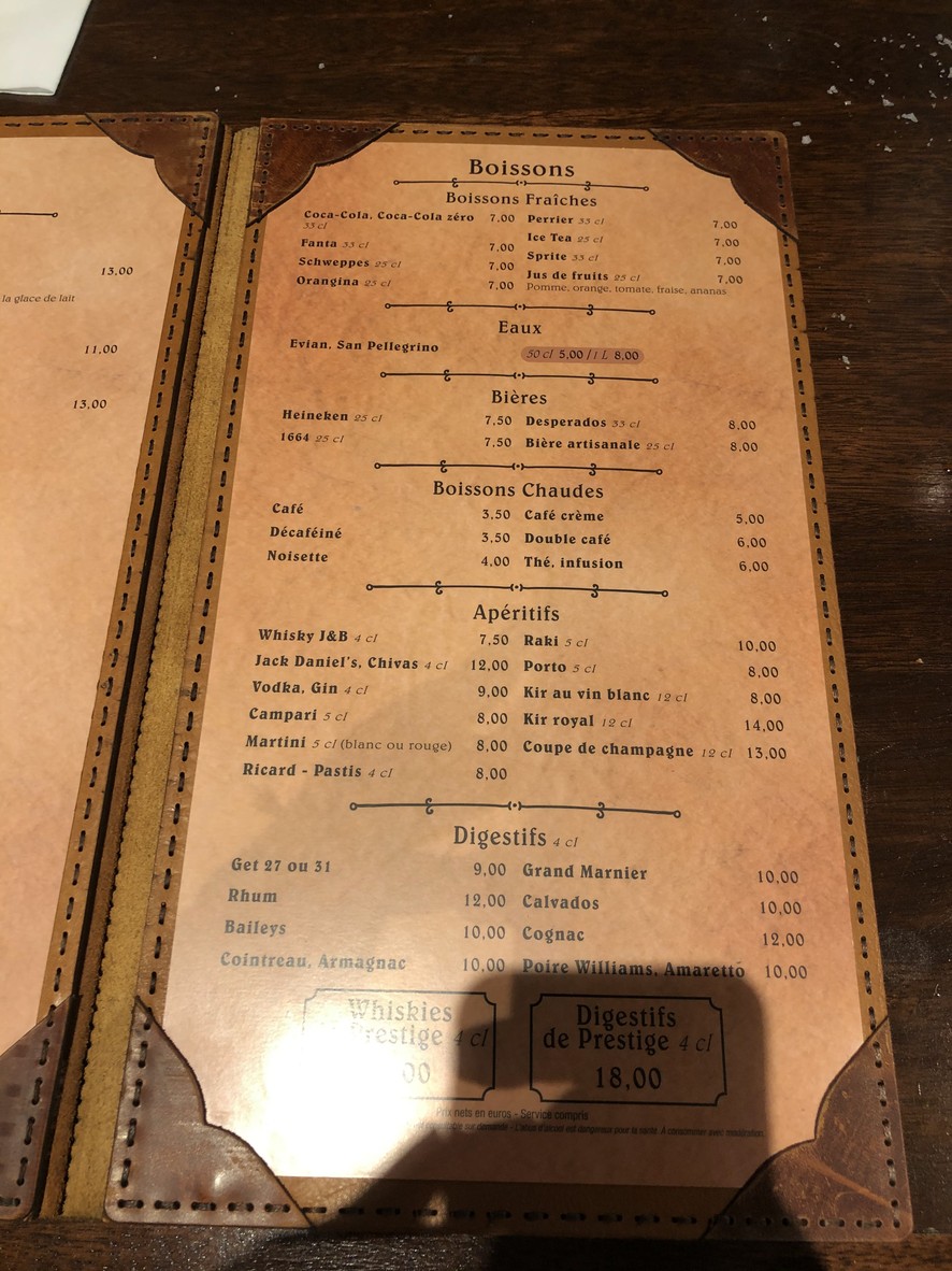 Beef Cut menu 5