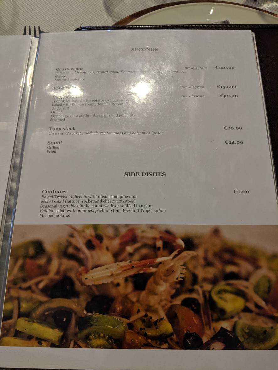 Ristorante Il Tempio di Iside menu 3