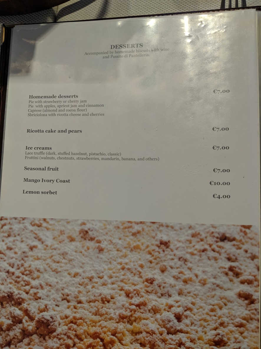 Ristorante Il Tempio di Iside menu 4
