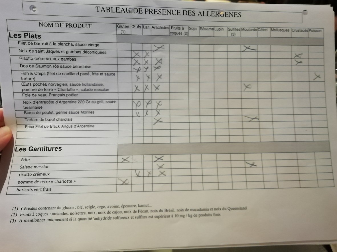 Brasserie Jean-Baptiste menu 7