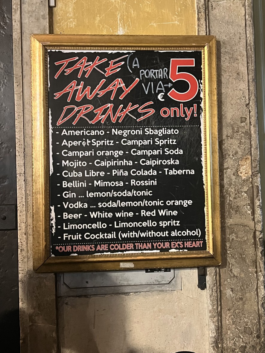 Ristorante Taberna Patrizi e Plebei menu 1