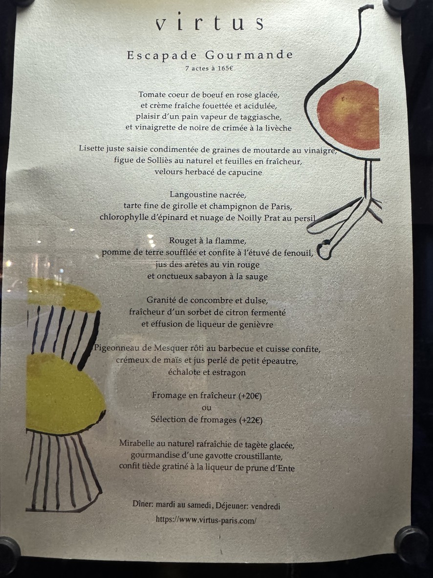 Virtus menu 1