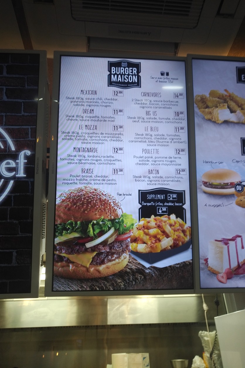 Mr Beef Bagnolet menu 3