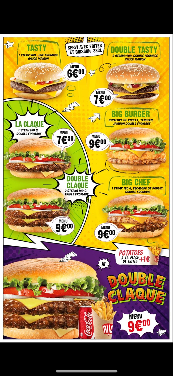 Allo Pizza Drancy. menu 3