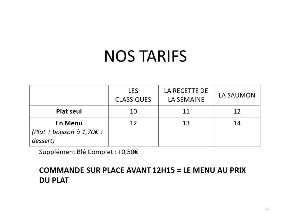 iL MiDi - Restaurant Issy les Moulineaux menu 4