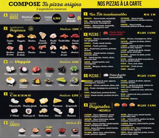 Five Pizza Original - Saint-Maur-des-Fossés