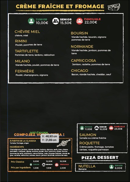 Maestro Pizza menu 2