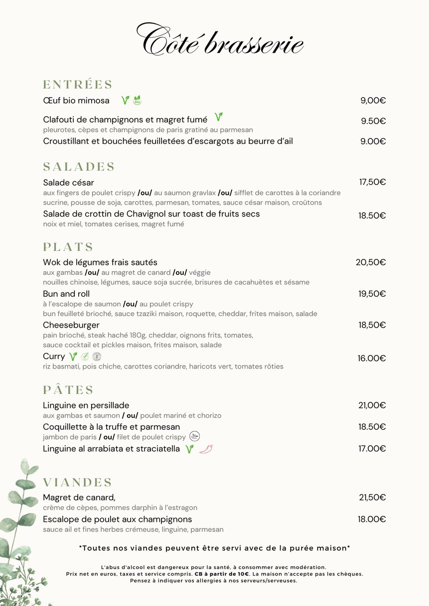 Linette menu 1