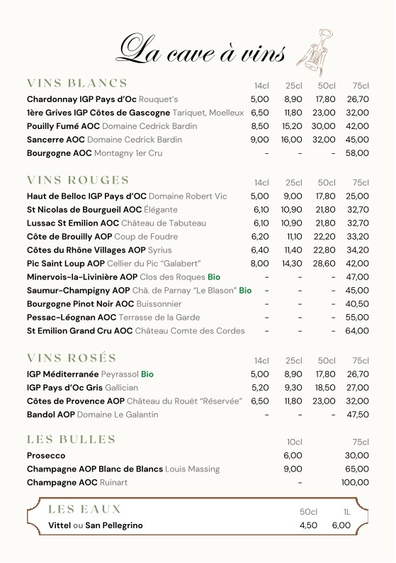 Linette menu 9