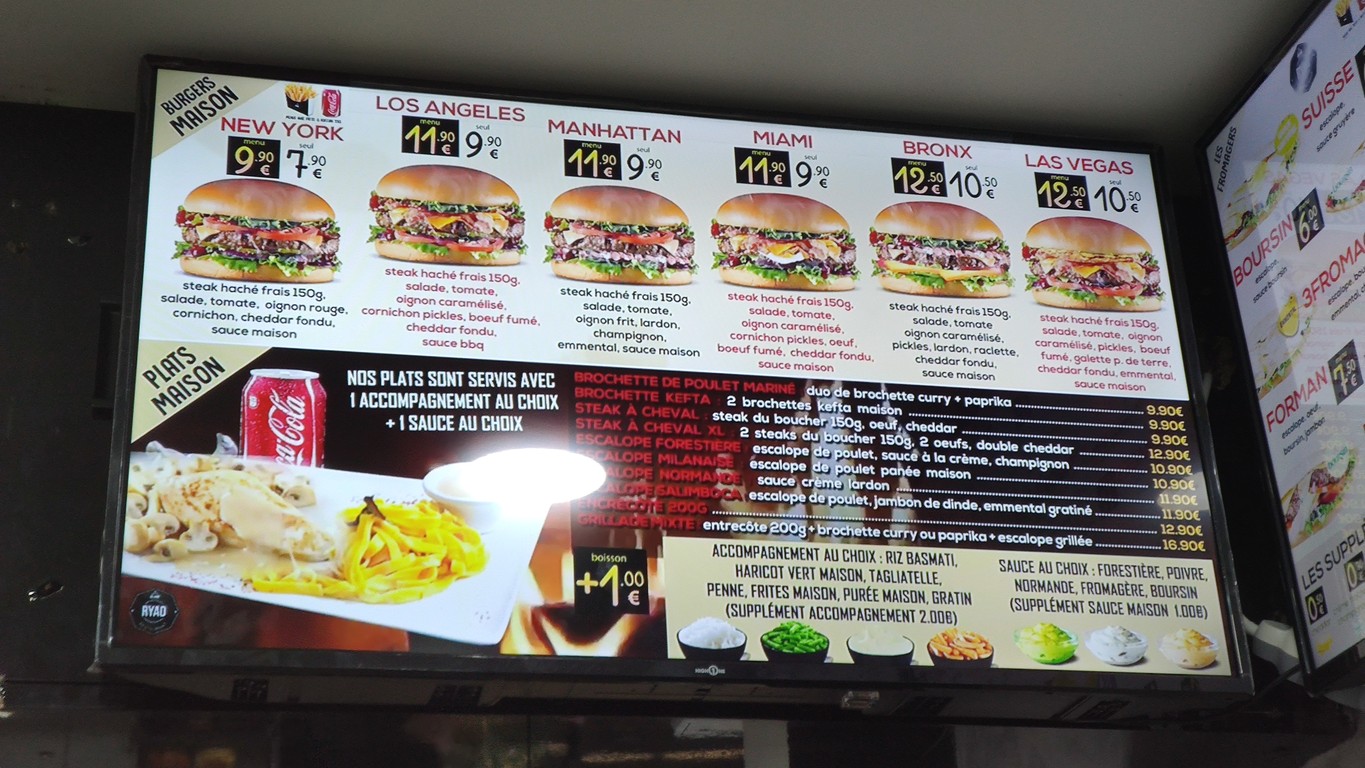Le Ryad menu 2