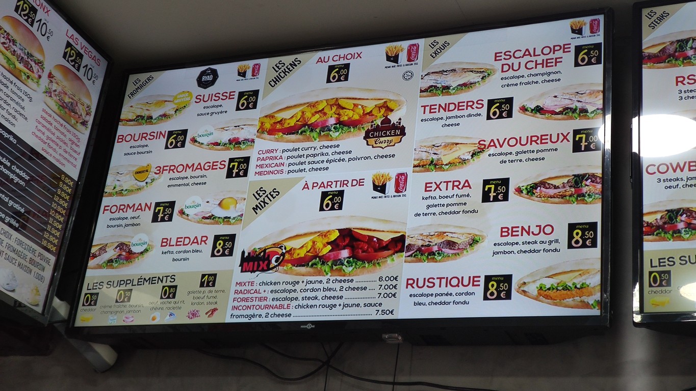 Le Ryad menu 3