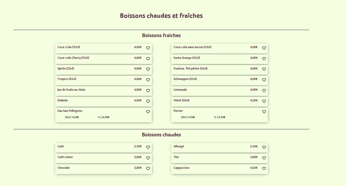 Bistro79 la bonne franquette menu 4