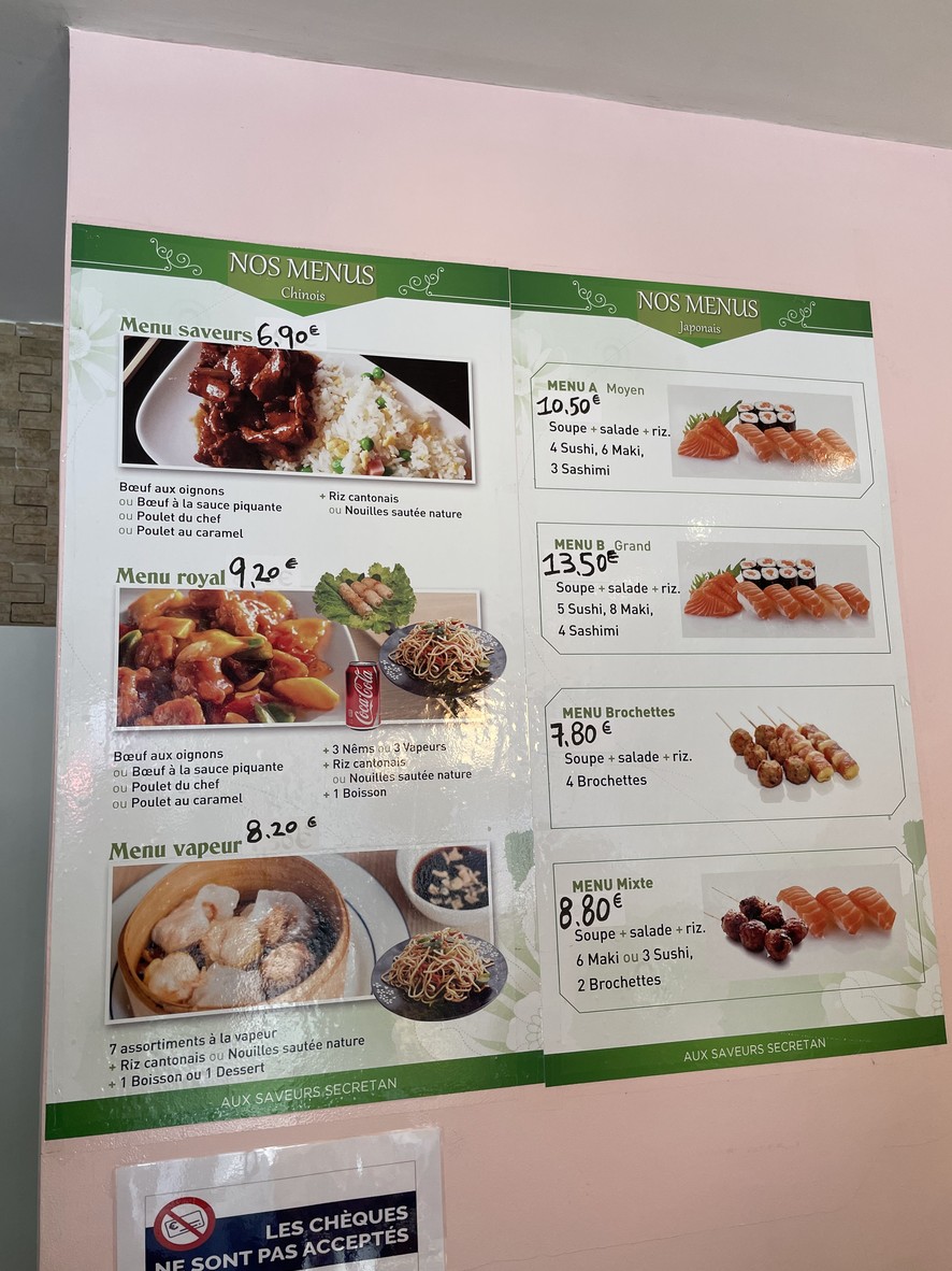Con Sabores Secretan menu 1