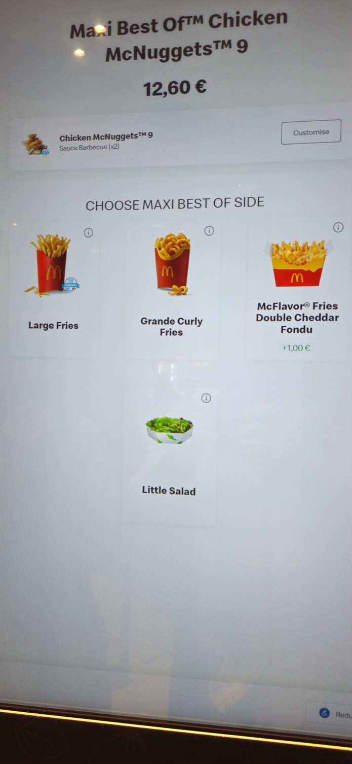 McDonald's menu 2