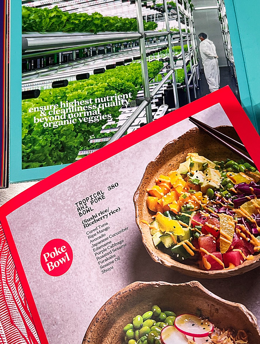 PAAK Phayathai menu 2