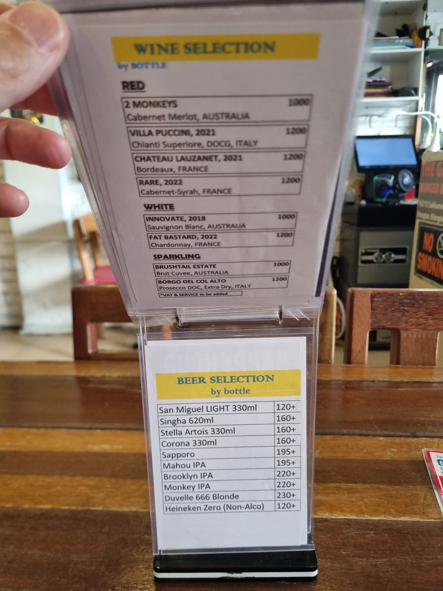 The Garage Burger​ &​ Grill menu 3