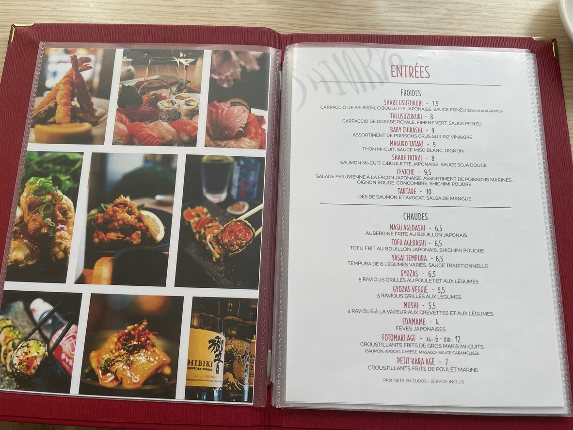 Shinkyo menu 1