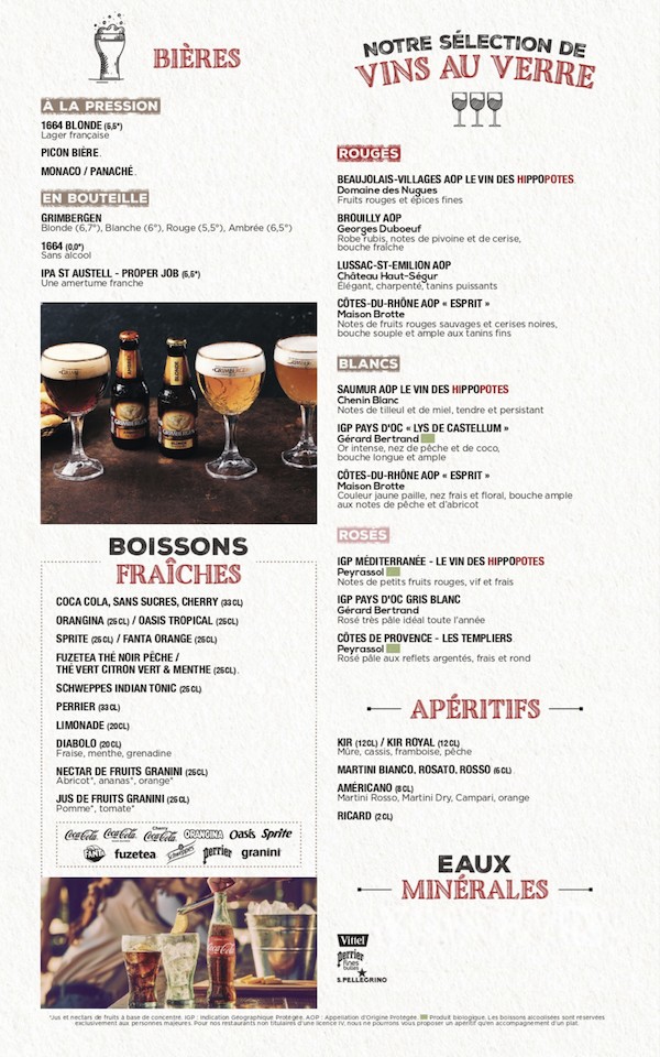 Hippopotamus Steakhouse menu 6