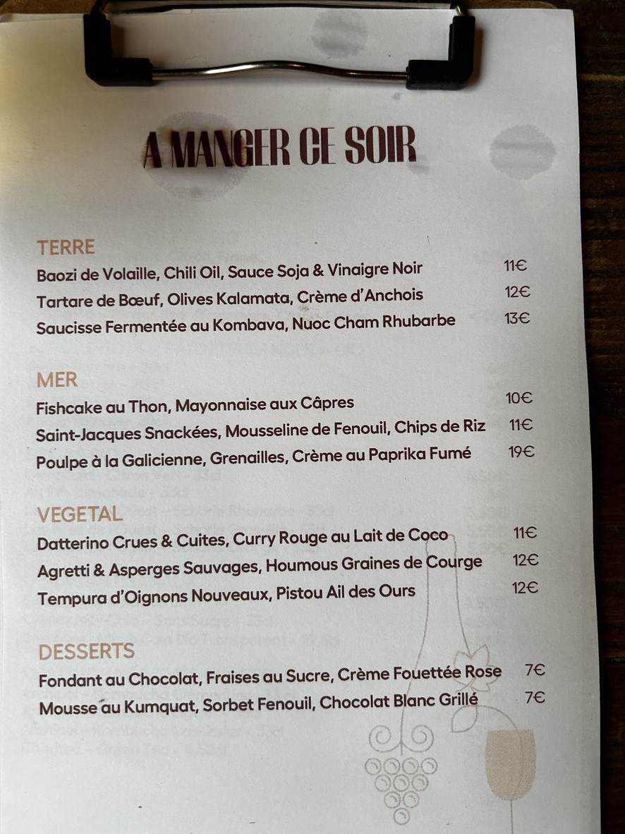 Panorama menu 1
