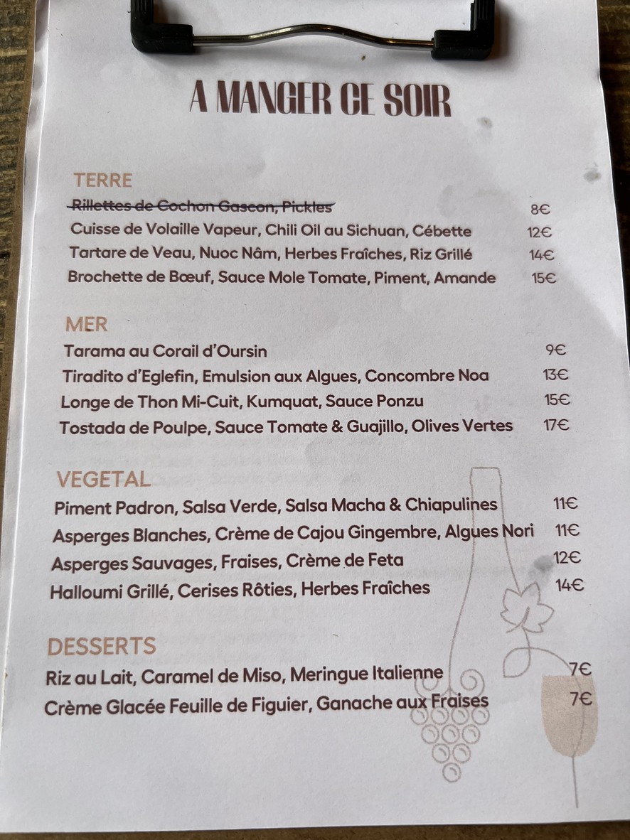 Panorama menu 2