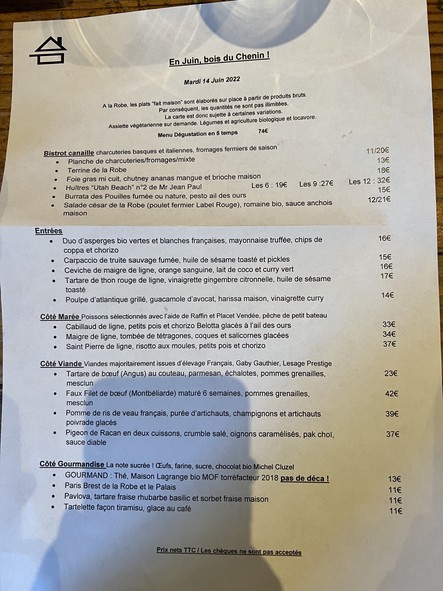 La Robe et Le Palais