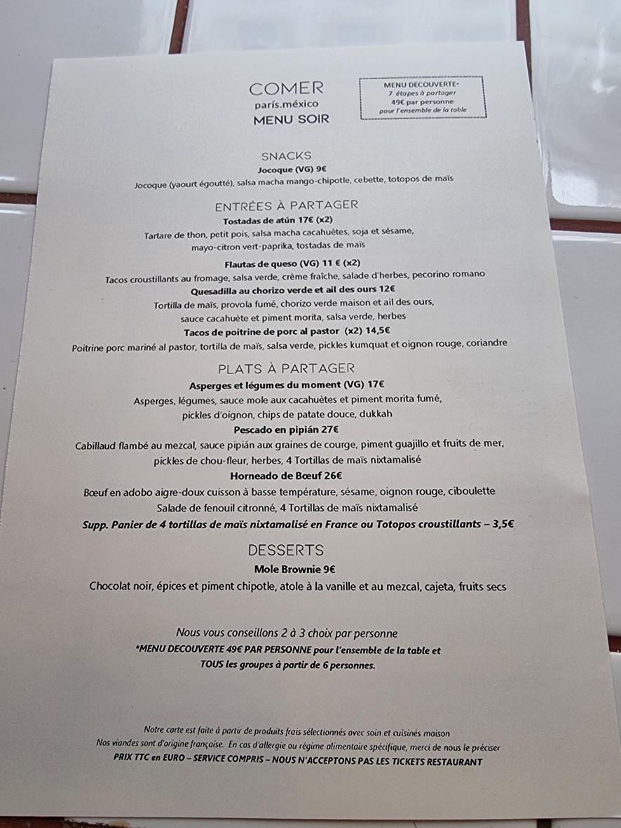 COMER parís.méxico menu 2