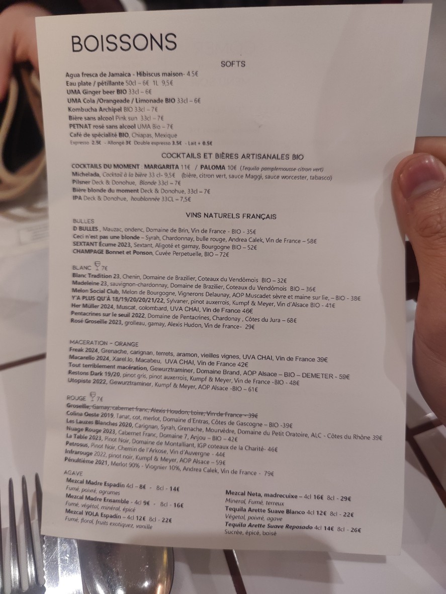 COMER parís.méxico menu 3