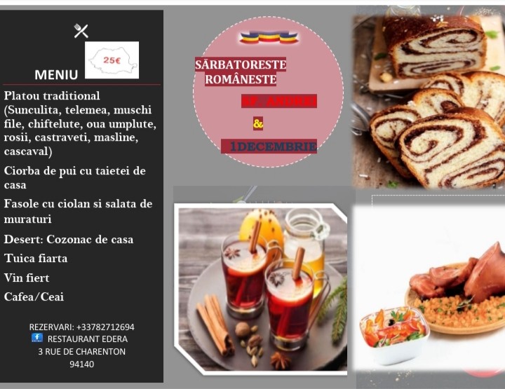 Edera menu 2
